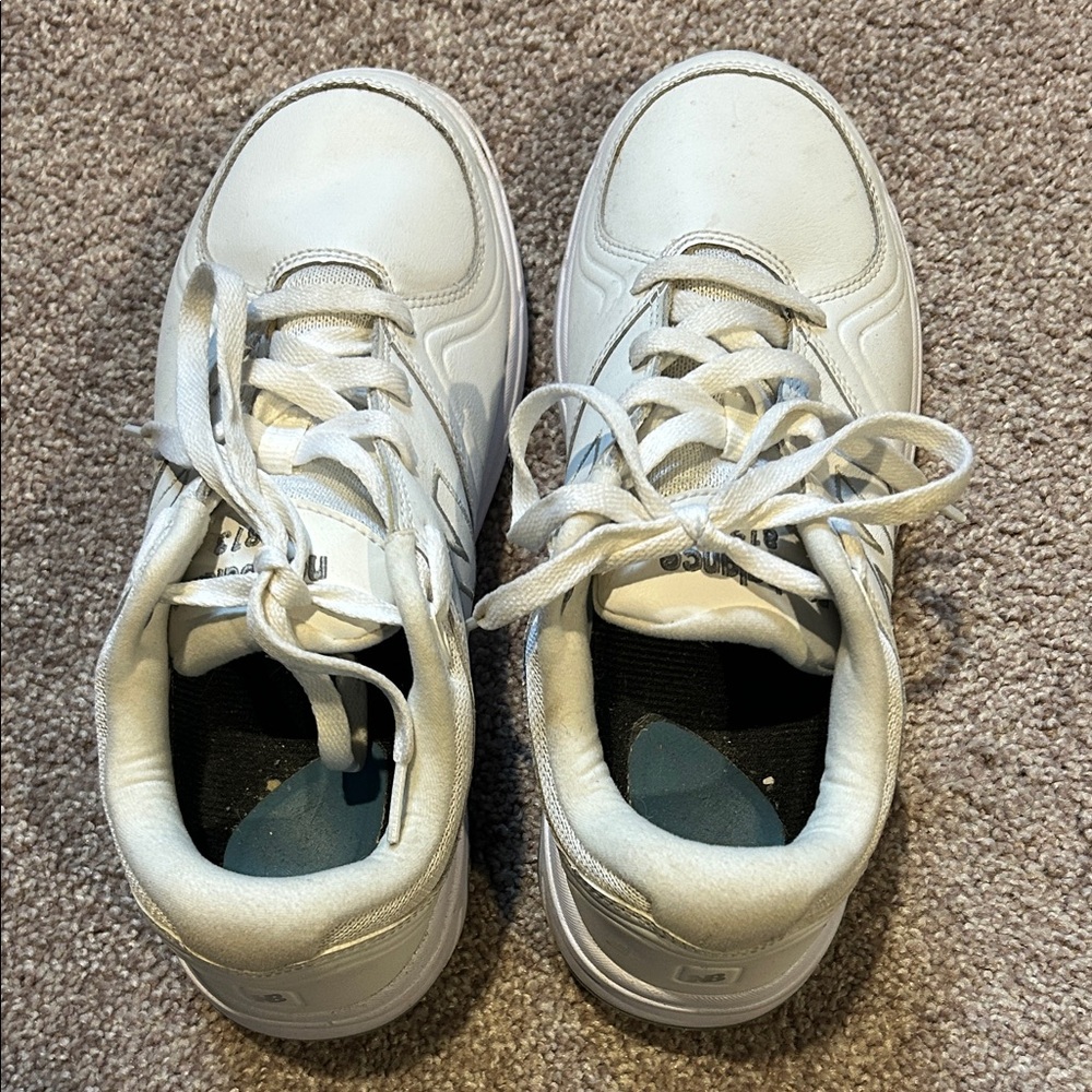 Women’s White New Balance Sneakers Size 8.5